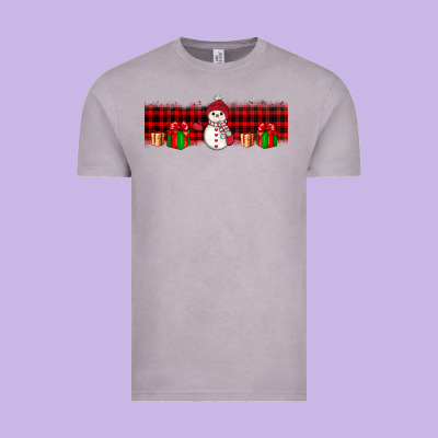 Christmas Snowman Vintage Tee Designed By Jahusdesignshop