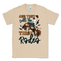Mushroom and they call the thing rodeo cowboy Classic Tee - MaliasSmallBusiness