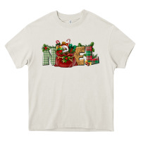 Cream noel Heavy Core Tee - BundleAndBundleShop