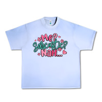 Grape Ice me sarcastic nah... Urban Heavy Tee - MaliasSmallBusiness