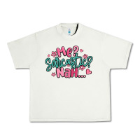 Pistachio me sarcastic nah... Urban Heavy Tee - MaliasSmallBusiness