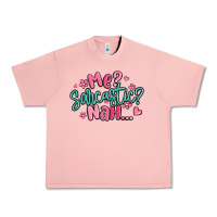 Salmon me sarcastic nah... Urban Heavy Tee - MaliasSmallBusiness