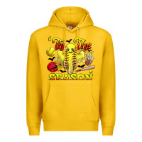 Lemon tis the season softball halloween Premium Hoodie - CowGirlArtShop