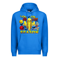 True Royal tis the season softball halloween Premium Hoodie - CowGirlArtShop