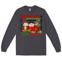 Smoke Christmas coffee Long Sleeve Tee - MaliasSmallBusiness
