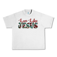 Lunar Rock love like jesus Urban Heavy Tee - AdoDesignShop