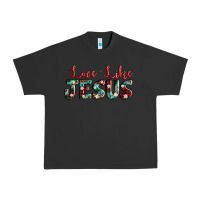 Pigment Black love like jesus Urban Heavy Tee - AdoDesignShop