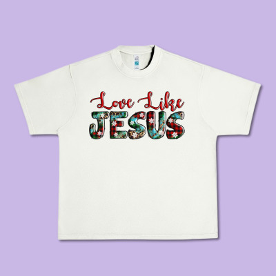 Love Like Jesus Urban Heavy Tee Designed By Adodesignshop