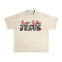 Sandshell love like jesus Urban Heavy Tee - AdoDesignShop