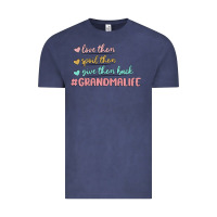 Vintage Denim grandma life Vintage Tee - MaliasSmallBusiness