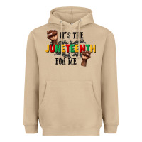 Its The Juneteenth For Me Heavyweight Hoodie | Teevron