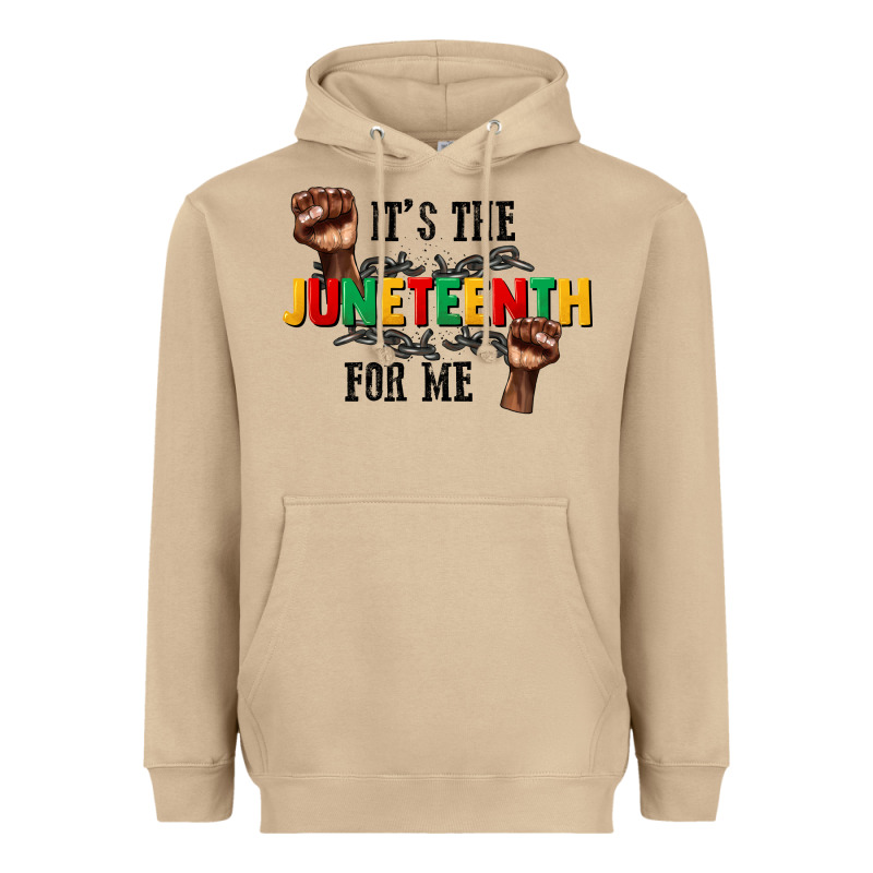 Its The Juneteenth For Me Heavyweight Hoodie by CowGirlArtShop | Teevron