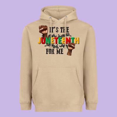 Its The Juneteenth For Me Heavyweight Hoodie Designed By Cowgirlartshop