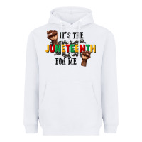 White its the juneteenth for me Heavyweight Hoodie - CowGirlArtShop