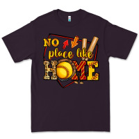 Plum no place like home softball Premium Tee - Jasminsmagicworld