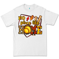 White no place like home softball Premium Tee - Jasminsmagicworld