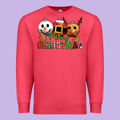 Merry Christmas Premium Sweatshirt Designed By Cowgirlartshop