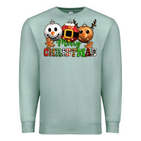 Seafoam merry christmas Premium Sweatshirt - CowGirlArtShop