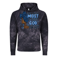 Cloud Black even in the midst of may storm afro woman Vintage Hoodie - MaliasSmallBusiness