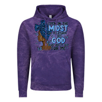 Cloud Purple even in the midst of may storm afro woman Vintage Hoodie - MaliasSmallBusiness