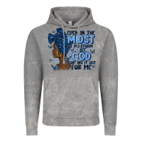 Cloud Rock even in the midst of may storm afro woman Vintage Hoodie - MaliasSmallBusiness
