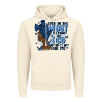 Vintage Artic even in the midst of may storm afro woman Vintage Hoodie - MaliasSmallBusiness