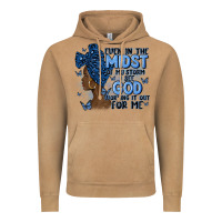 Even In The Midst Of May Storm Afro Woman Vintage Hoodie | Teevron