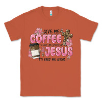 Copper give me coffee jesus Classic Tee - MaliasSmallBusiness