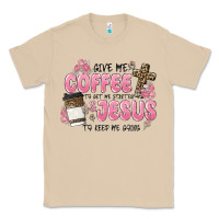 Mushroom give me coffee jesus Classic Tee - MaliasSmallBusiness