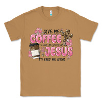 Toasted Coconut give me coffee jesus Classic Tee - MaliasSmallBusiness