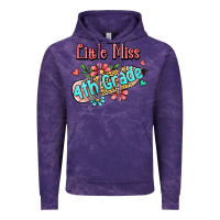 Cloud Purple little miss fourth grade Vintage Hoodie - Jasminsmagicworld