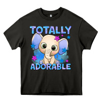 Asphalt totally adorable elephant boy Heavy Core Tee - AdoDesignShop