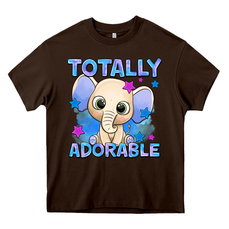 Totally Adorable Elephant Boy Heavy Core Tee by AdoDesignShop | Teevron