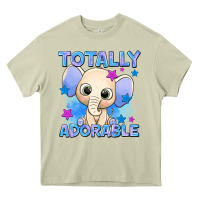 Mossy totally adorable elephant boy Heavy Core Tee - AdoDesignShop