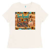 Bone too bad i don't care Ladies Tee - JahusDesignShop