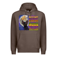 Coffee when witches go riding Premium Hoodie - CowGirlArtShop