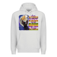 Dove Grey when witches go riding Premium Hoodie - CowGirlArtShop