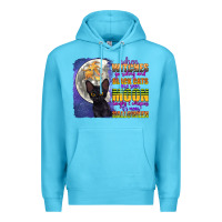 Ocean Blue when witches go riding Premium Hoodie - CowGirlArtShop