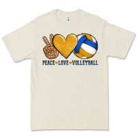 Bone peace love volleyball Premium Tee - AdoDesignShop