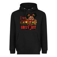 Black i am black history black girl peekaboo juneteenth Heavyweight Hoodie - CowGirlArtShop