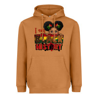 Meerkat i am black history black girl peekaboo juneteenth Heavyweight Hoodie - CowGirlArtShop