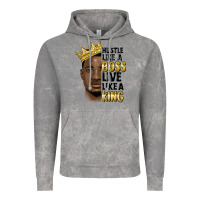 Cloud Rock hustle like a boss live like a king malia Vintage Hoodie - MaliasSmallBusiness