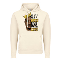 Vintage Artic hustle like a boss live like a king malia Vintage Hoodie - MaliasSmallBusiness