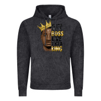 Vintage Black hustle like a boss live like a king malia Vintage Hoodie - MaliasSmallBusiness