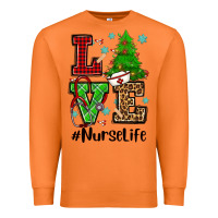 Carrot love nurse life christmas Premium Sweatshirt - CowGirlArtShop