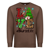 Chestnut love nurse life christmas Premium Sweatshirt - CowGirlArtShop