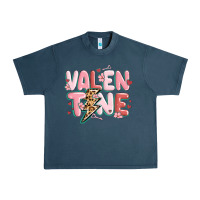 Midnight Navy valentine Urban Heavy Tee - MaliasSmallBusiness