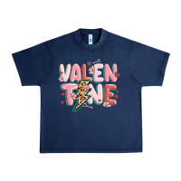 Navy valentine Urban Heavy Tee - MaliasSmallBusiness