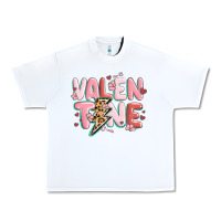 White valentine Urban Heavy Tee - MaliasSmallBusiness