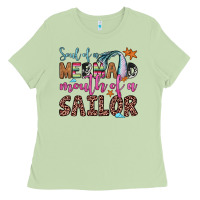 Matcha soul of a mermaid mouth of a sailor Ladies Tee - JahusDesignShop